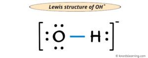 Lewis Structure of OH- (With 6 Simple Steps to Draw!)