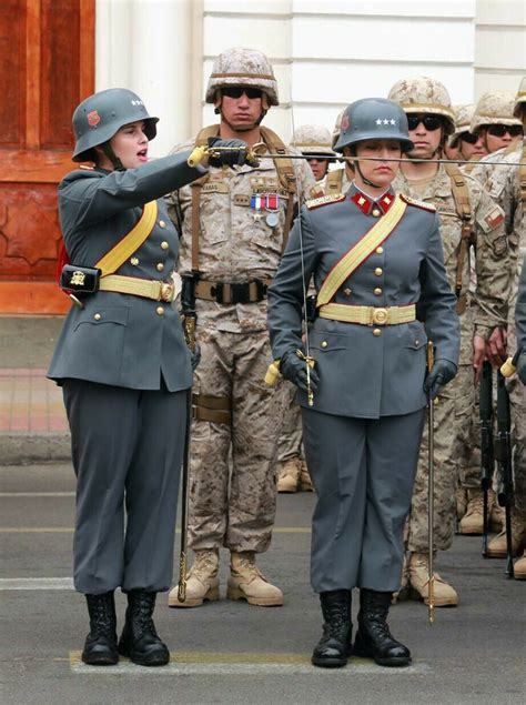 Chile 🇨🇱Army woman ejercito | Kriegerin, Uniform, Soldaten