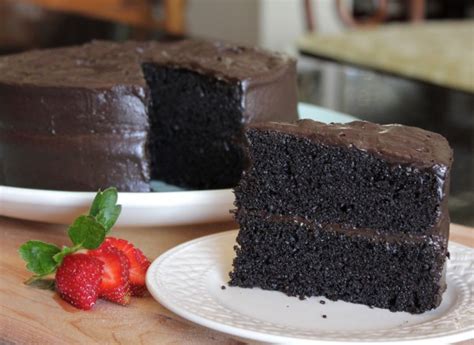 Homemade Delicious “Especially Dark” Chocolate Cake – The Best Cake ...