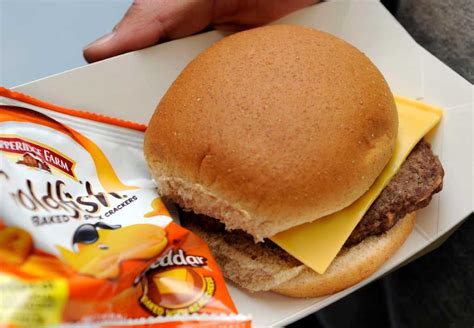 Pink slime aside, burgers not big in schools