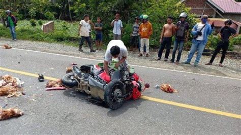 Kecelakaan Maut, 2 Orang Warga Tewas Terlindas Truk Dibelakangnya Setelah Jatuh Ditengah Jalan ...