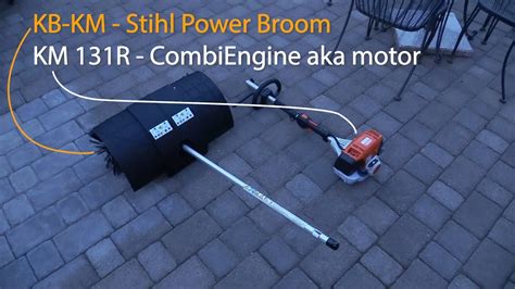 Stihl KB-KM Power Broom First Impressions (Homeowner) - YouTube