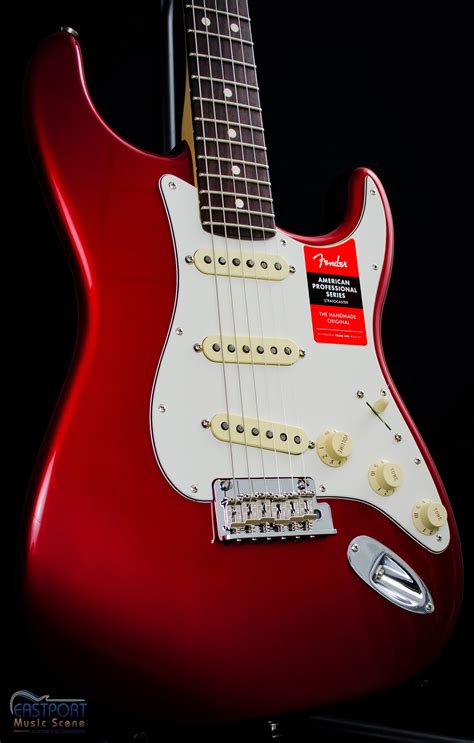 Fender American Professional Stratocaster Candy Apple Red w/ Elite ...