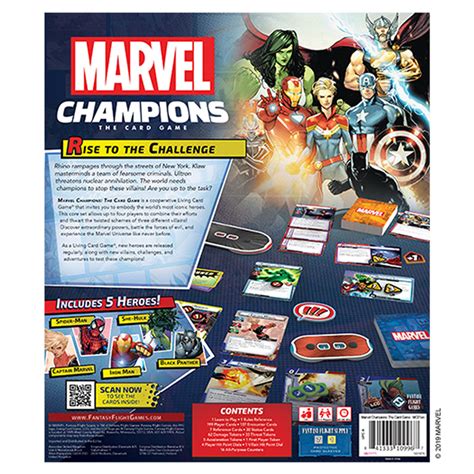 Marvel Champions The Card Game Core Set Cooperative Strategy Game – Asmodee North America