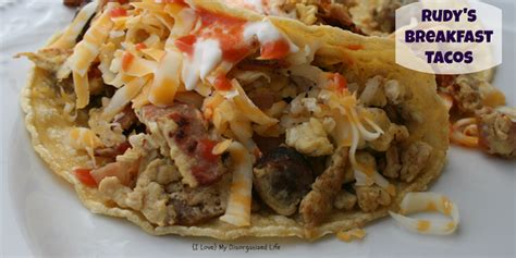 Rudy's Breakfast Tacos - My Recipe Magic