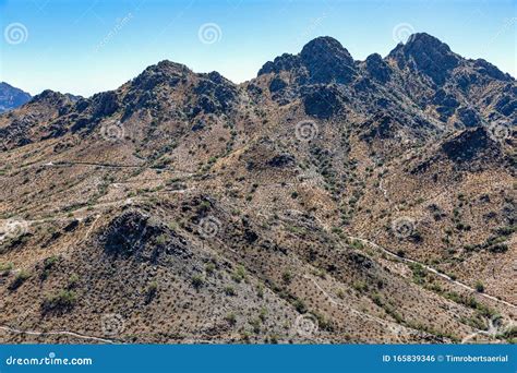 Desert Hiking in Phoenix, Arizona on the North Side of Piestawa Peak ...