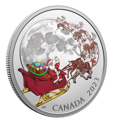 2023 Canadian $20 The Magic of the Season - 1 oz Fine Silver Coin with ...