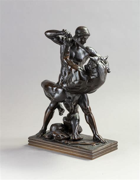 ANTOINE-LOUIS BARYE | THESÉE ET LE MINOTAURE (THESEUS AND THE MINOTAUR) | European Art ...