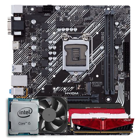 Pichau Kit Upgrade, Intel i5-10400F, H410M, 8GB DDR4 | Pichau