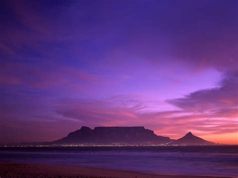 Mountain and blue sky, Table Mountain, landscape, mountains, sky HD wallpaper | Wallpaper Flare