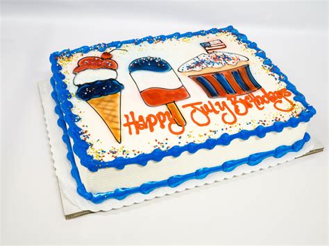 Photo of a happy july birthdays cake - Patty's Cakes and Desserts