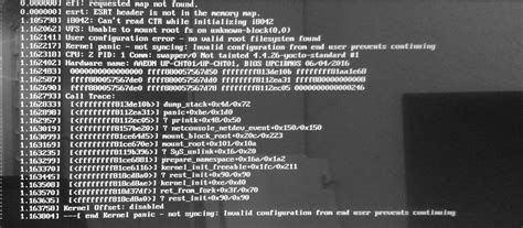 Kernel panic using logelevel or quiet - Unix & Linux Stack Exchange