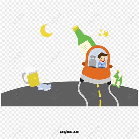 Cartoon Illustration Drunken Drunk Driving,illustrationsdrunk,drive ...