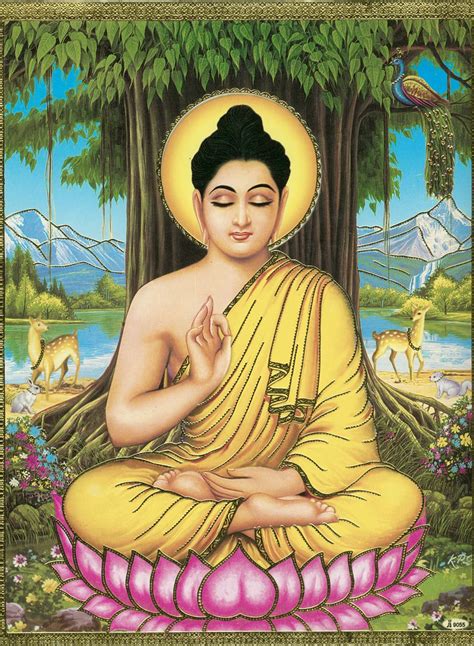 Lord Buddha - Buy Poster | Bodhi tree art, Bodhi tree, Buddha meditation