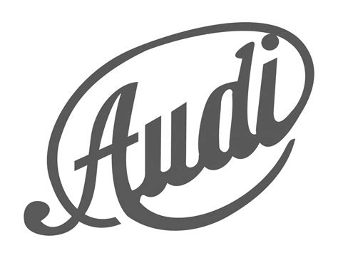 Audi Logo und Autosymbol und Geschichte, PNG