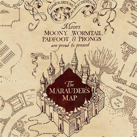 Marauders Map Wallpapers - Top Free Marauders Map Backgrounds ...