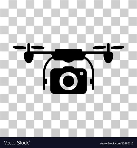 Camera drone icon Royalty Free Vector Image - VectorStock