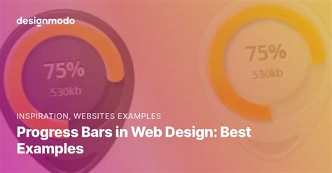 Progress Bars in Web Design: Best Examples - Designmodo