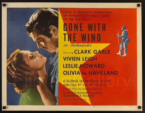 Gone With the Wind Movie Poster | 22x28 Original Vintage Movie Poster
