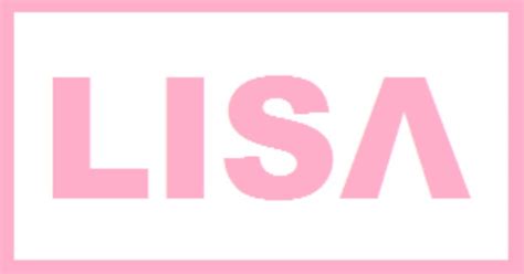 "BLACKPINK - Lisa logo" Stickers by fijota | Redbubble