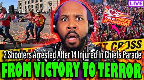 WTH?! Kansas City Chiefs Super Bowl Parade Turns Into Tragedy 14 Inj*red In Sh**ting - YouTube