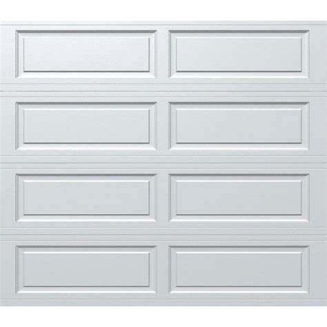 Wayne Dalton Classic Steel Model 9100 9-ft x 7-ft Insulated White Single Garage Door in the ...