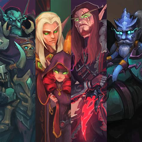 ArtStation - World of Warcraft: Character Commissions