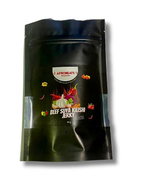 Beef Suya Kilishi Jerky Original