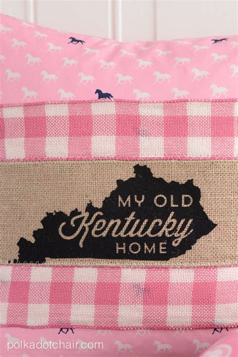 How to make Pillow Wraps - A Kentucky Derby Craft Idea