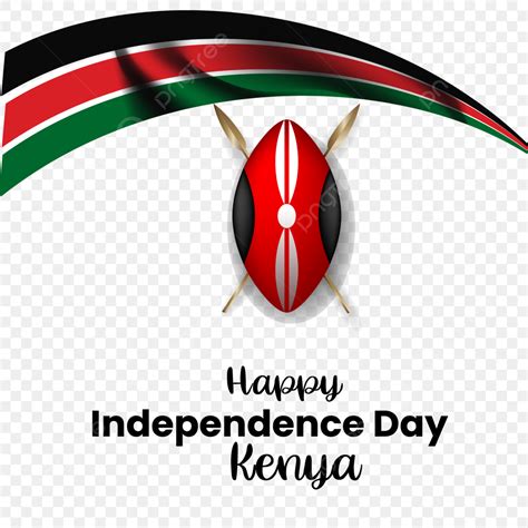 American Independent Day Vector Art PNG, Kenya Independence Day, Kenya, Kenya Day, Independence ...