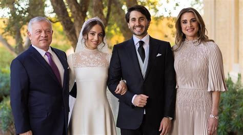 Jordan’s King Abdullah and Queen Rania’s eldest daughter ties the knot ...