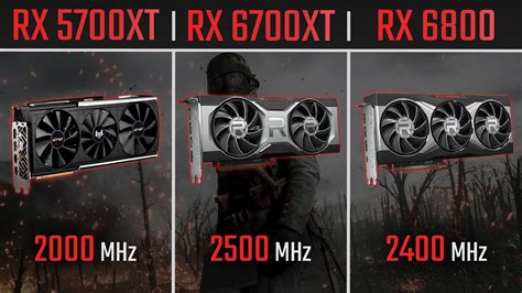 RX 5700XT vs RX 6700XT vs RX 6800 | 1080P, 1440P and 4K Benchmarks ...