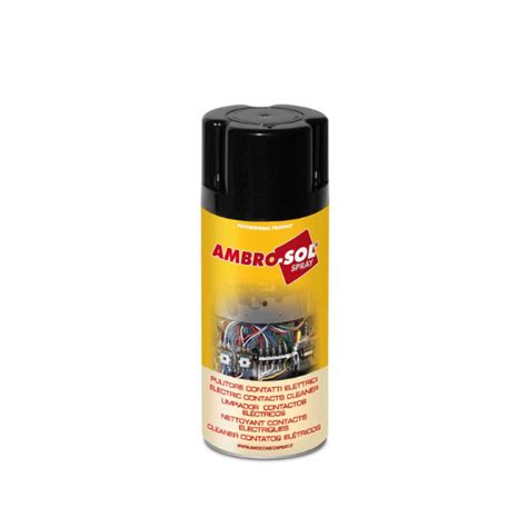 Spray limpiador de contacto Ambrosol – Ferretería eléctrica para media y baja tensión