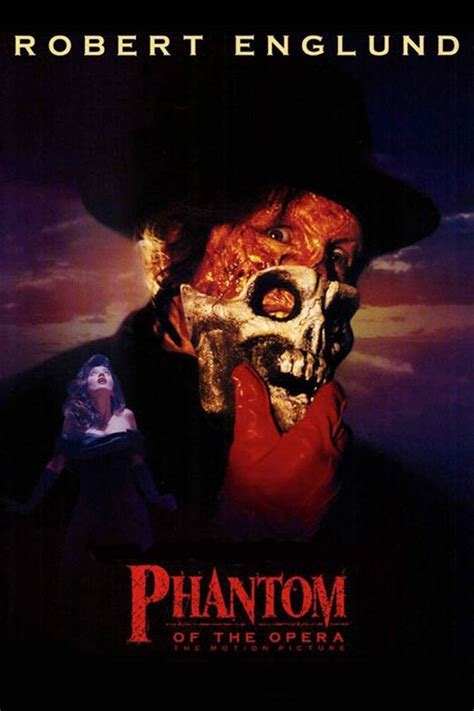 Phantom of the Opera (1989) poster Starring Robert Englund #Horror | Phantom of the opera ...