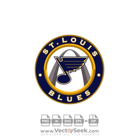 St Louis Blues Logo Vector - (.Ai .PNG .SVG .EPS Free Download)