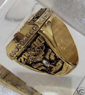 Baltimore Ravens 2000 NFL Super Bowl Championship Ring | #78015249