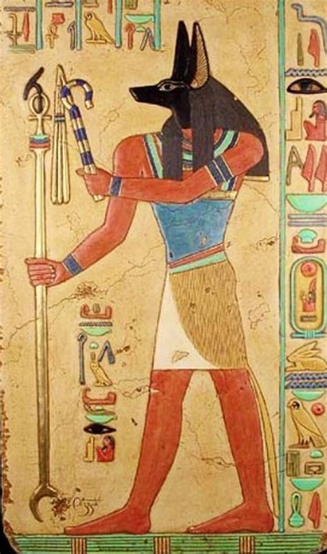 Anubis | Ancient egyptian art, Egypt art, Ancient egypt art