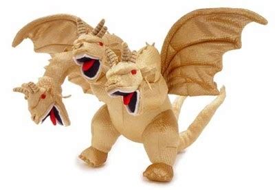 GODZILLA KING GHIDORAH PLUSH WITH SOUND *Brand New* | #458851919