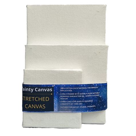 Buy combo packs of Stretched Canvas 4x4 inch, 6x6 inch with 6x9 inch ...