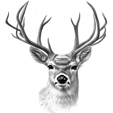 Deer Antlers Graphic · Creative Fabrica