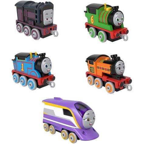 Thomas & Friends ?Fisher-Price Adventures Engine Pack, Set of 5 Push-Along Toy Trains, 1 - Ralphs