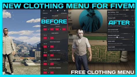 QBCore New CLOTHING MENU *FREE* | FiveM Roleplay Scripts | FiveM ...