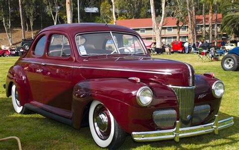 1941 Ford Super Deluxe Coupe - maroon - fvr - Ford Products - Antique Automobile Club of America ...