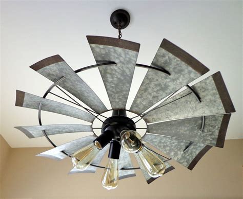 Windmill Chandelier Farmhouse Lighting Fixture | Farmhouse lighting, Farmhouse light fixtures ...