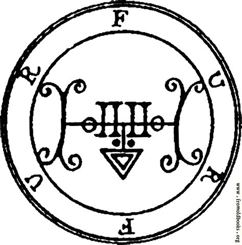 FOBO - 34. Seal of Furfur.