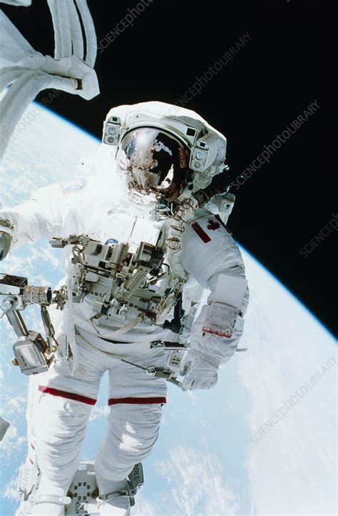 ISS space walk - Stock Image - S565/0073 - Science Photo Library