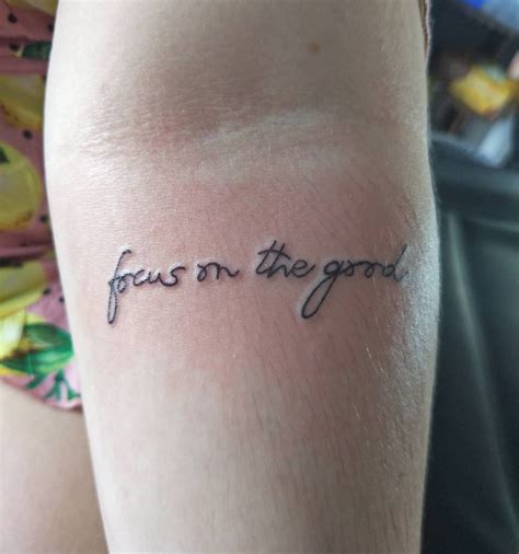 70 Tiny Quote Tattoos That Are Inspiring, Uplifting, and Encouraging ...