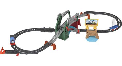 BRIDGE LIFT THOMAS & SKIFF - Thomas & Friends Trackmaster Playset Motorized NIB - town-green.com