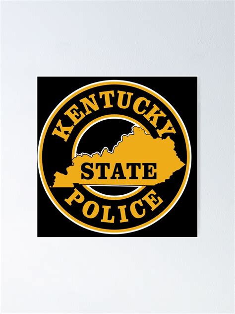 "Kentucky State Police Trooper Emblem Logo" Poster for Sale by Osprey34 | Redbubble