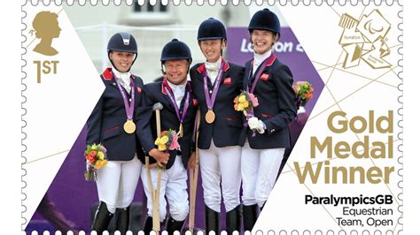 In pictures: ParalympicsGB gold stamps Pt 2 | Gold medal winners, Stamp ...